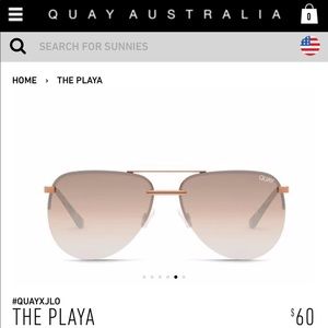 QuayxJLO “the playa” sunglasses